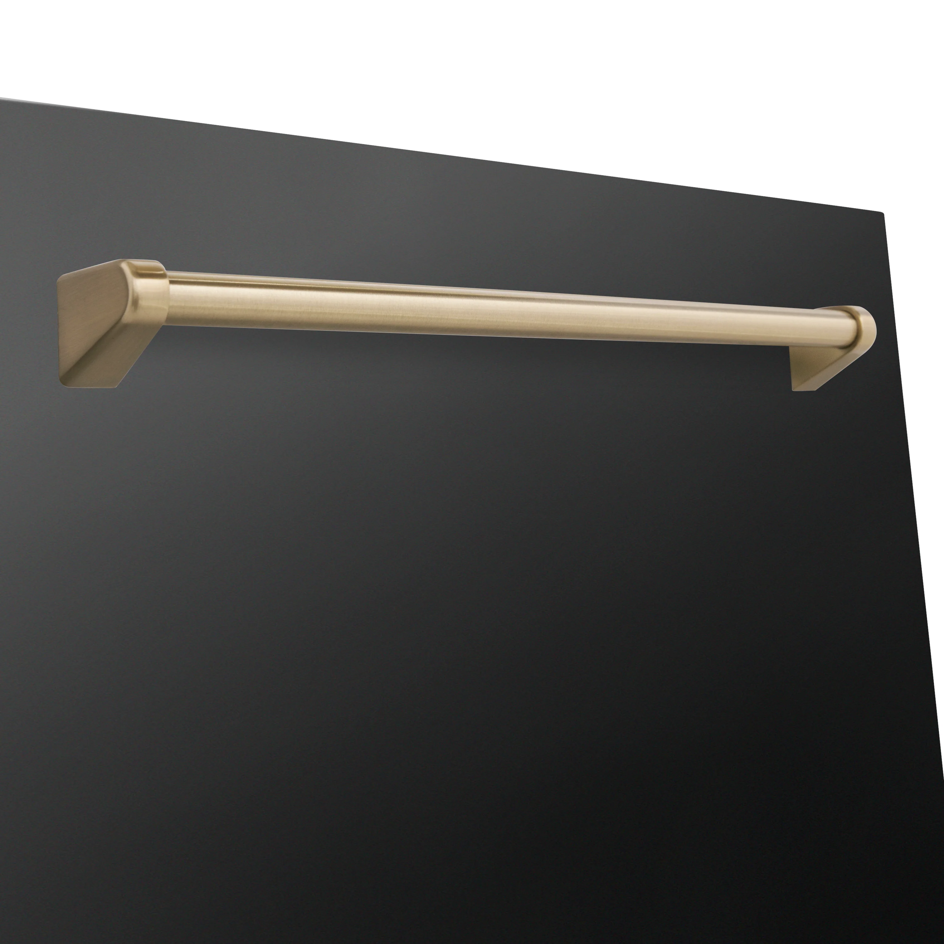 ZLINE 18" Autograph Edition Tallac Dishwasher Panel in Black Stainless Steel with Champagne Bronze Handle (DPVZ-BS-18-CB) - Image 4