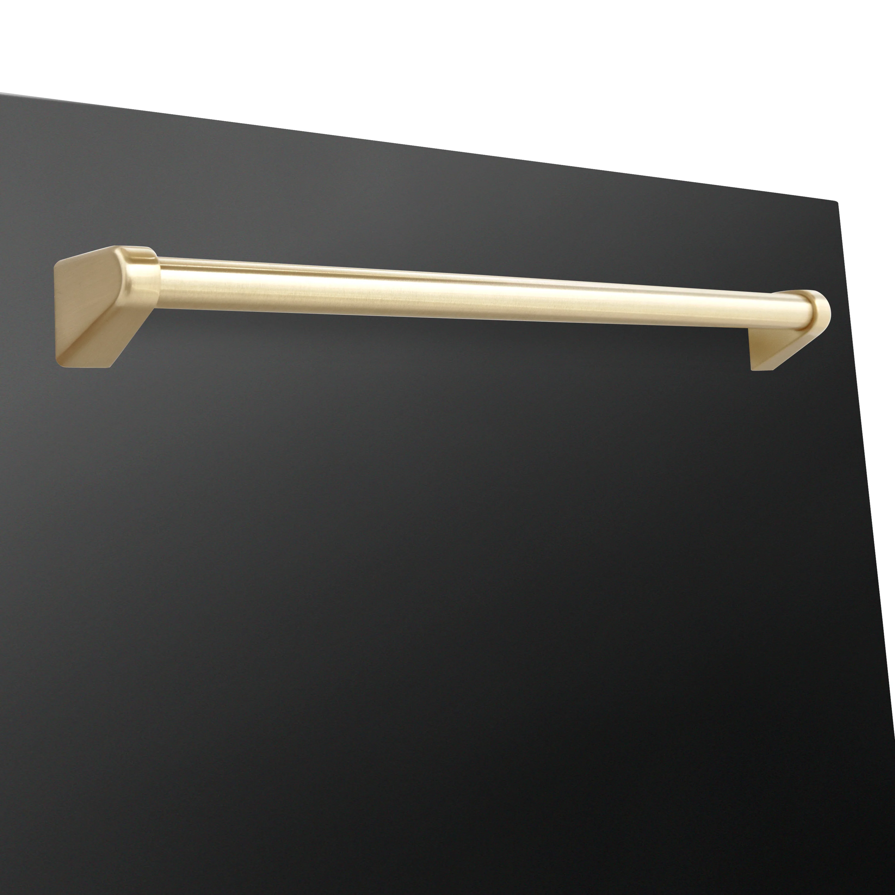 ZLINE 18" Autograph Edition Tallac Dishwasher Panel in Black Stainless Steel with Gold Handle (DPVZ-BS-18-G) - Image 4