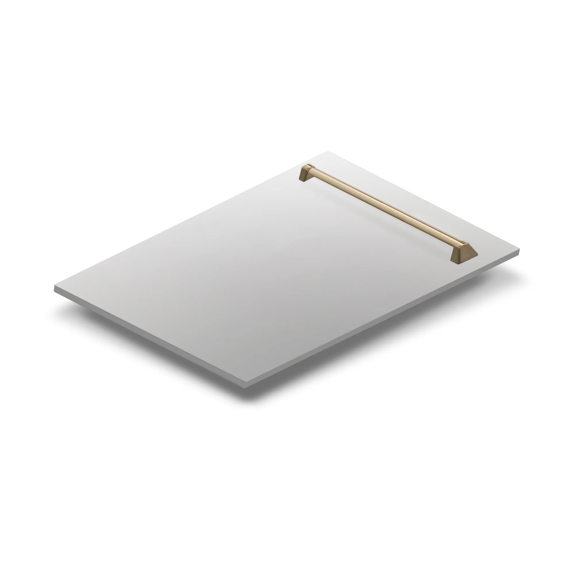 ZLINE 18" Autograph Edition Tallac Dishwasher Panel in Stainless Steel with Champagne Bronze Handle (DPVZ-304-18-CB) - Image 2