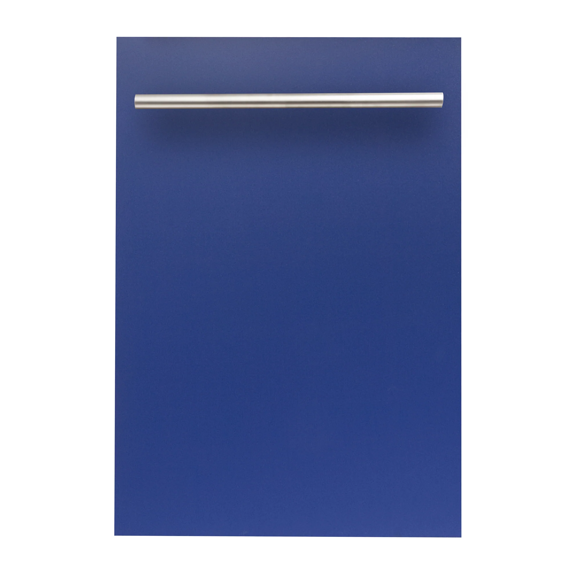 ZLINE 18" Dishwasher Panel in Blue Matte with Modern Handle (DP-BM-H-18)