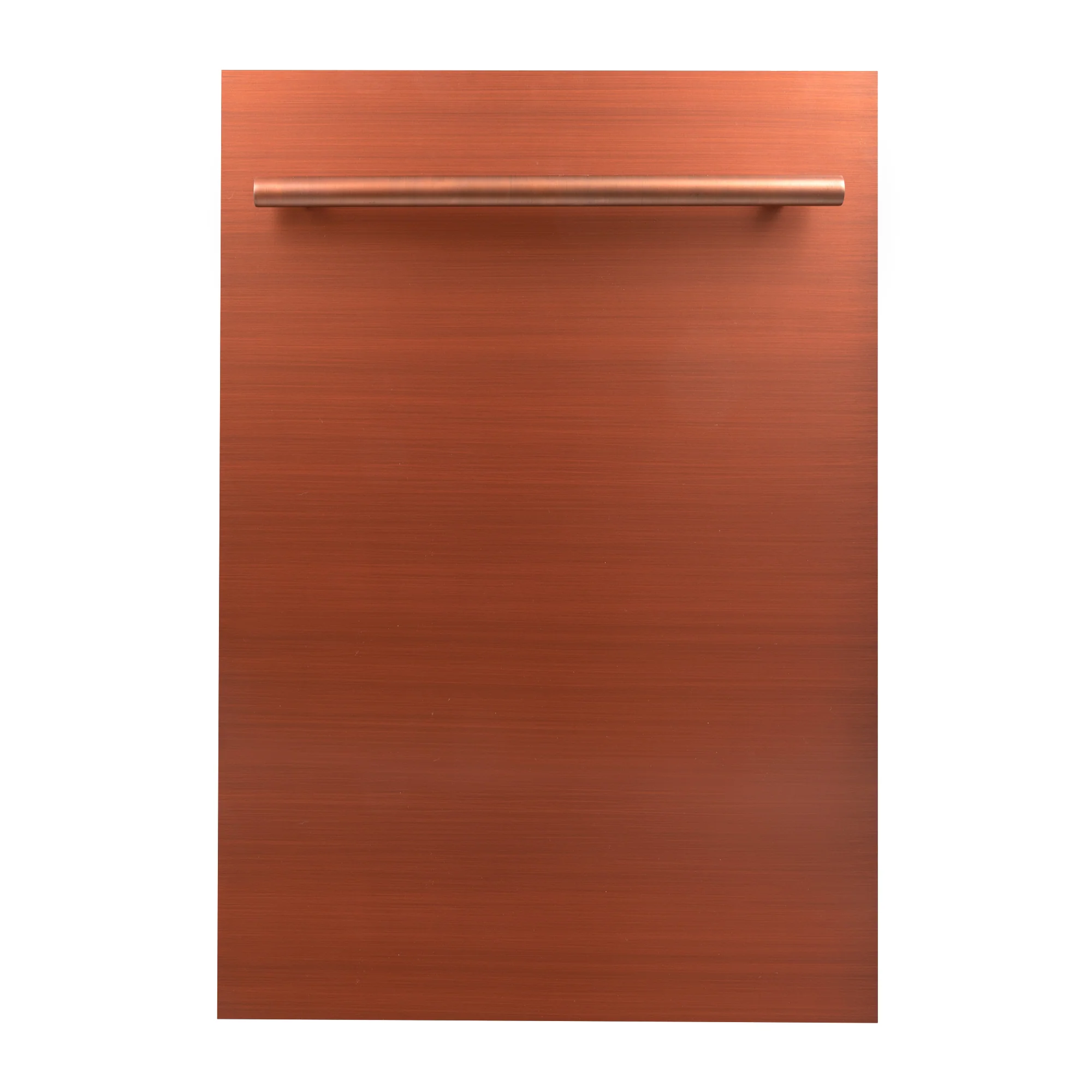 ZLINE 18" Dishwasher Panel in Copper with Modern Handle (DP-C-18)
