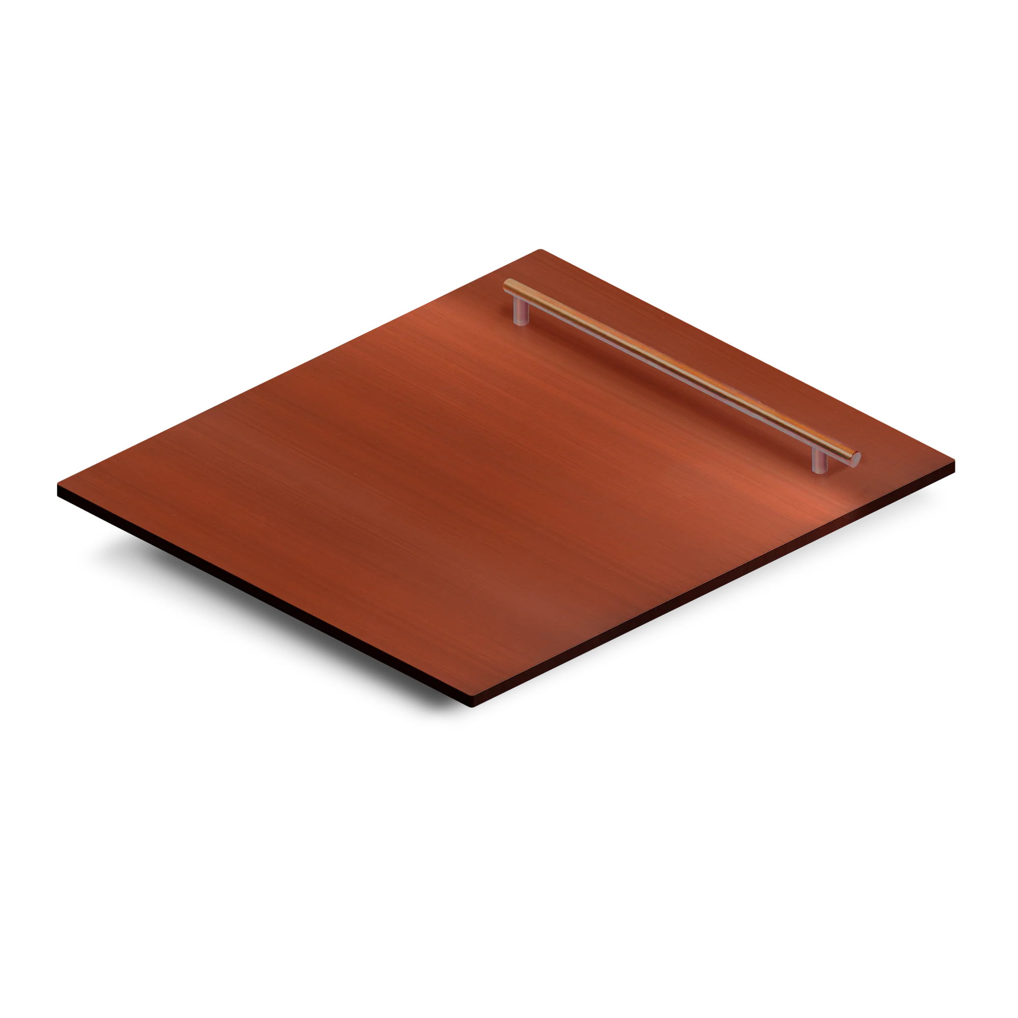 ZLINE 24" Dishwasher Panel in Copper with Modern Handle (DP-C-24) - Image 2