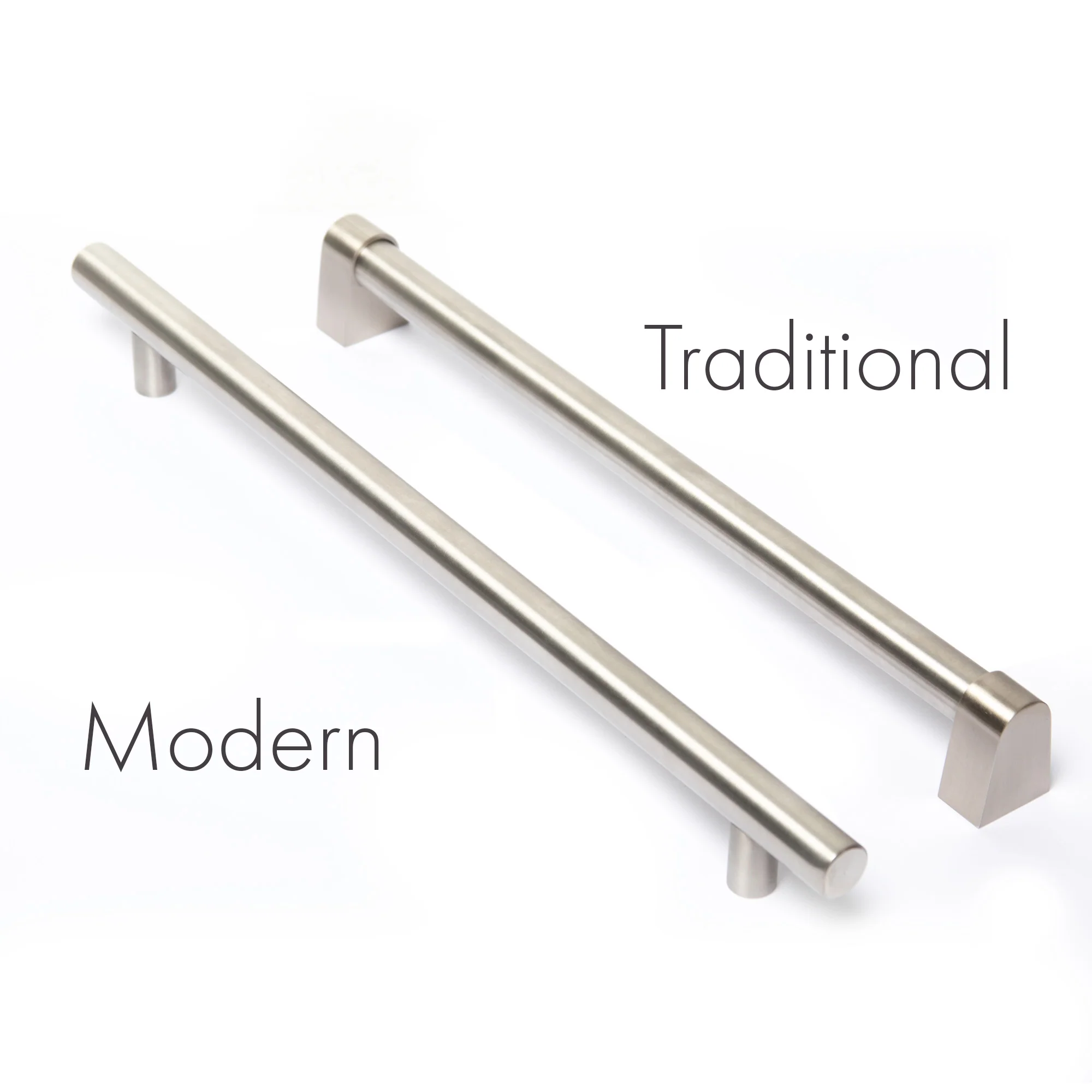 ZLINE 24" Dishwasher Panel in Stainless Steel with Traditional Handle (DP-304-H-24) - Image 3