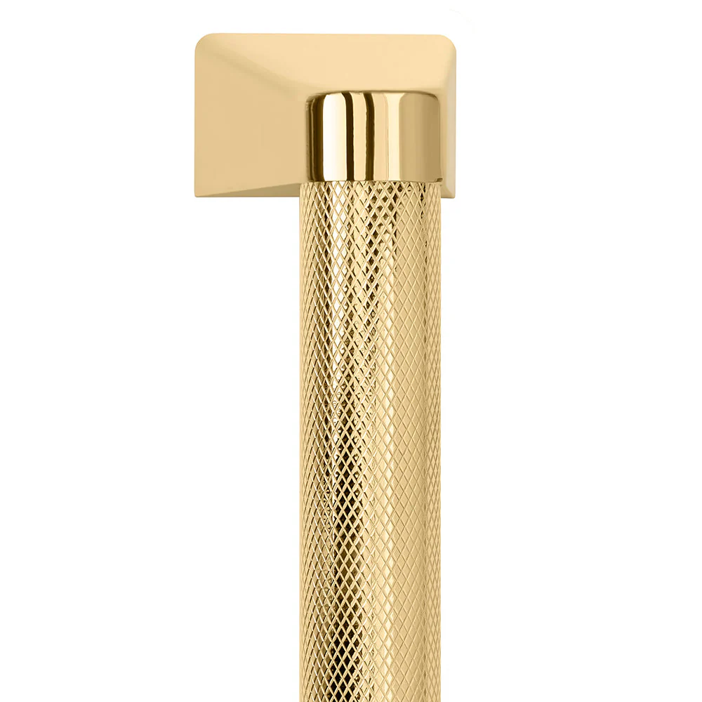 ZLINE 24 in. Autograph Edition Microwave Helix Handle (Set of 1) in Polished Gold (MWHZ-24-K-G) - Image 3