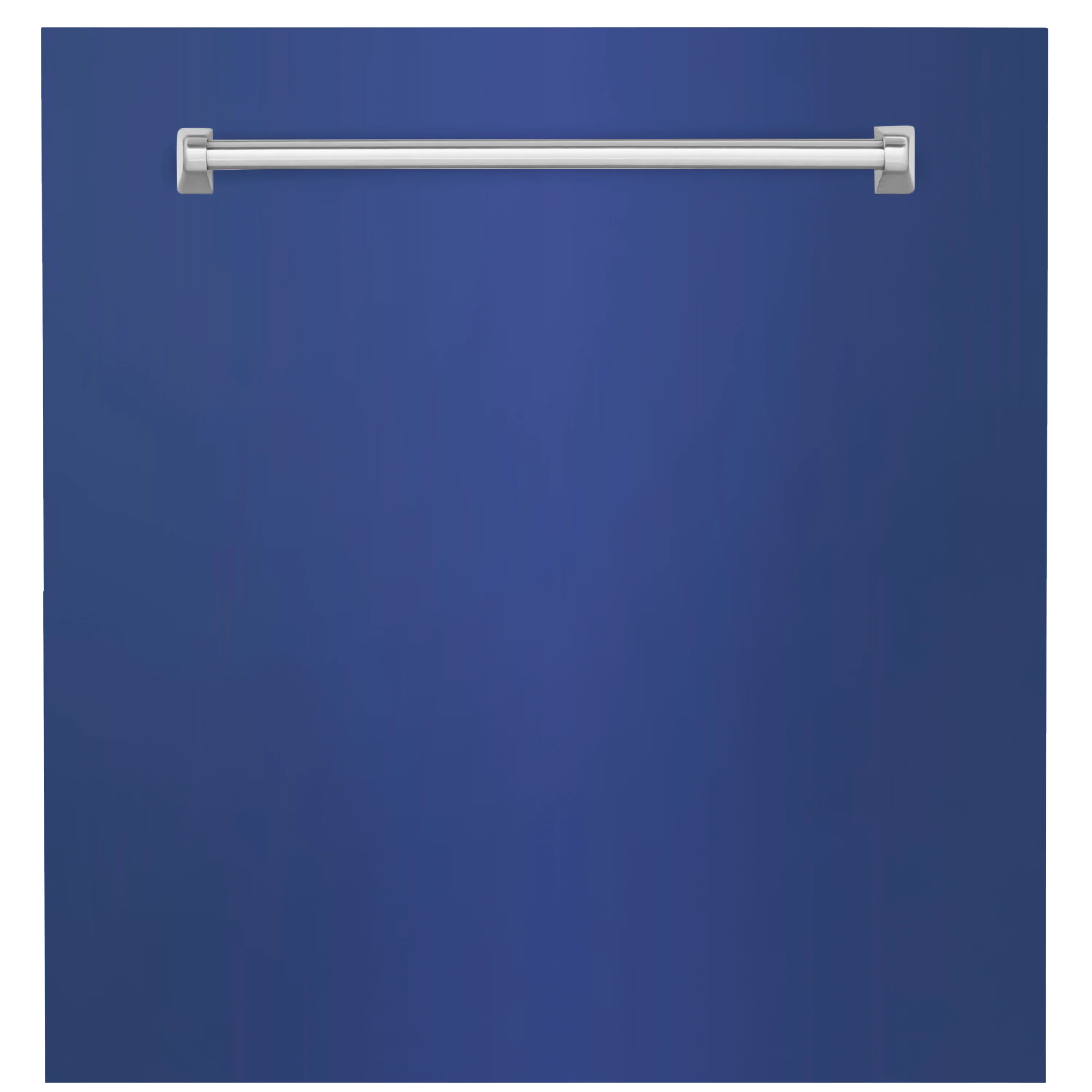 ZLINE 24" Monument Dishwasher Panel in Blue Matte with Traditional Handle (DPMT-BM-24)