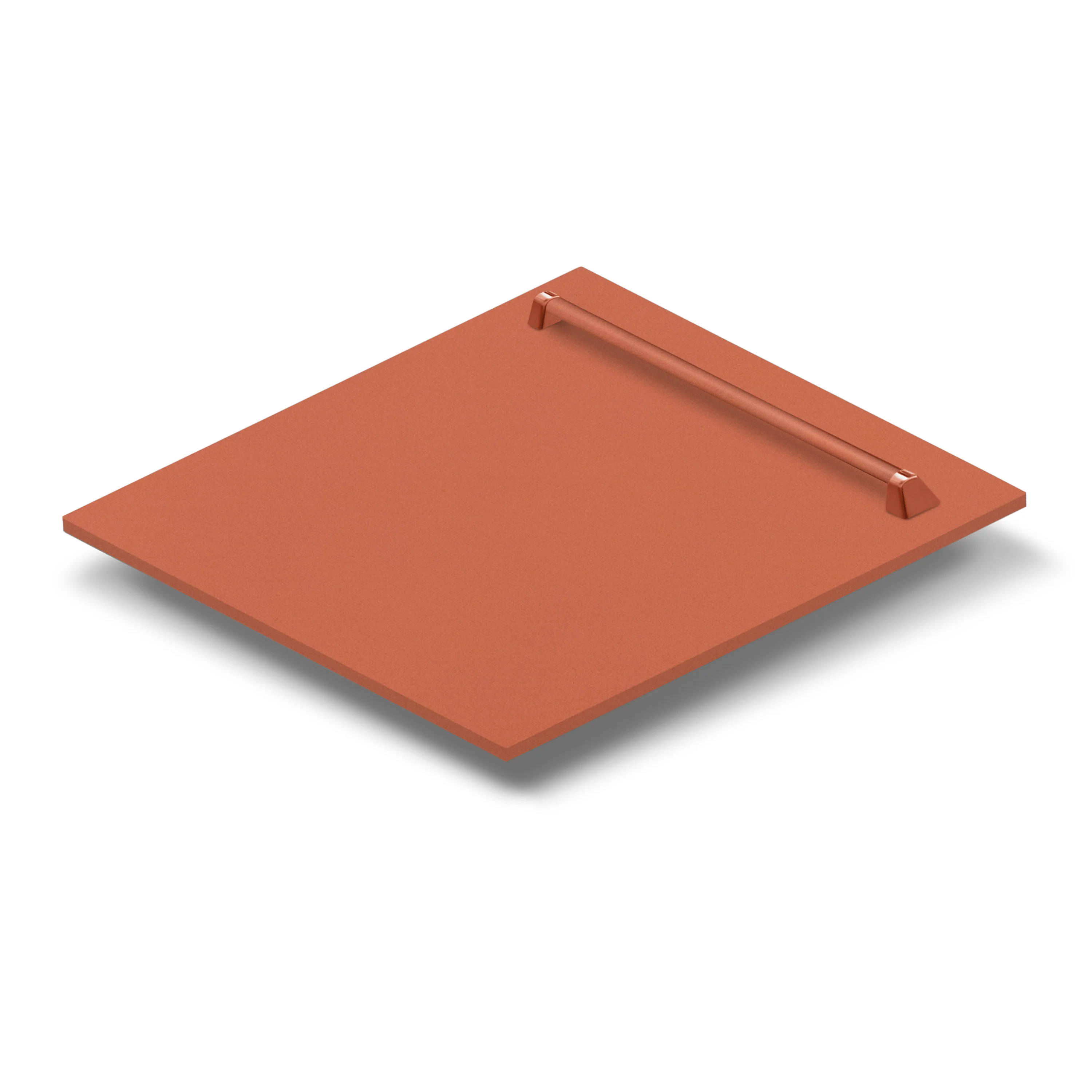 ZLINE 24" Monument Dishwasher Panel in Copper with Traditional Handle (DPMT-C-24) - Image 2