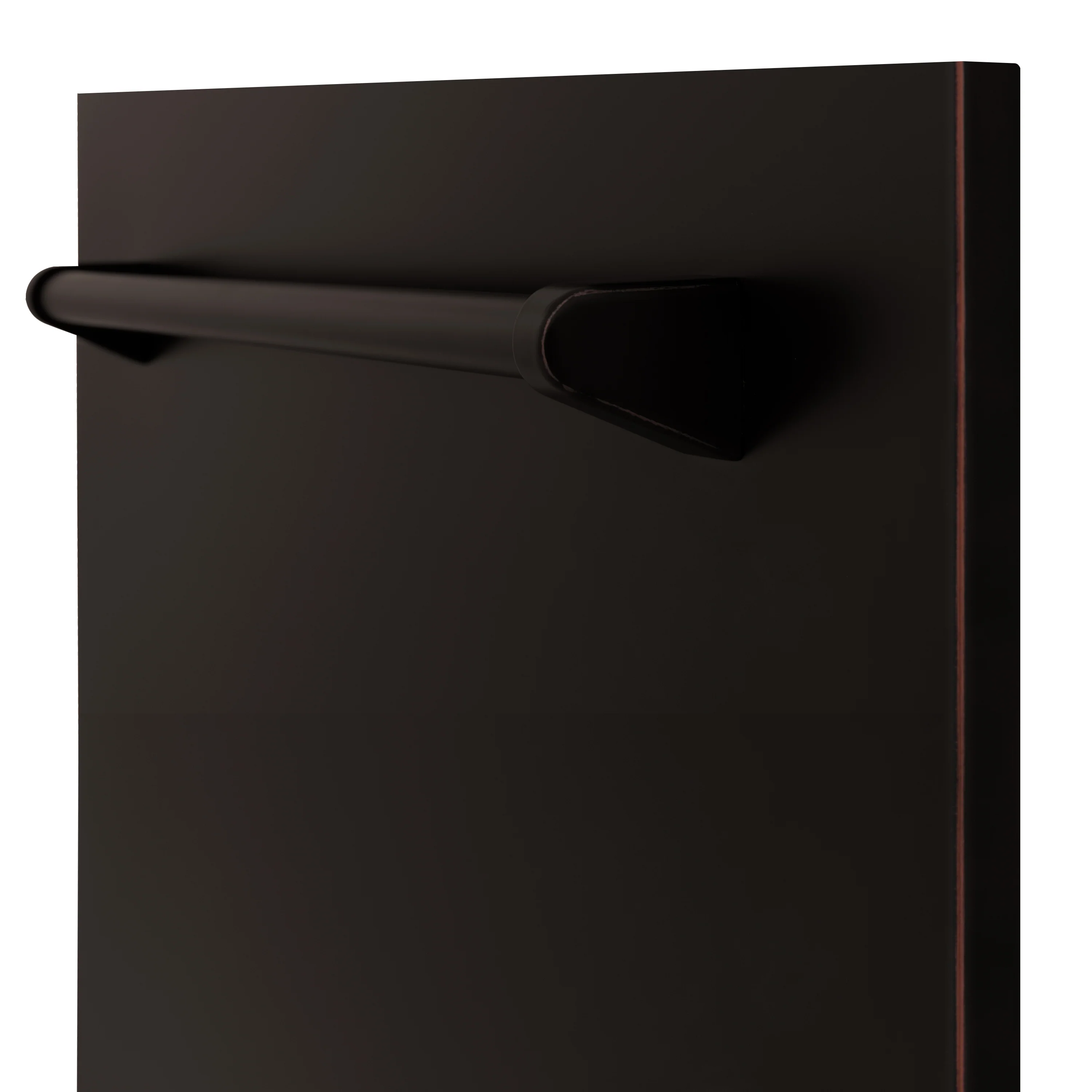 ZLINE 24" Monument Dishwasher Panel in Oil Rubbed Bronze with Traditional Handle (DPMT-ORB-24) - Image 2