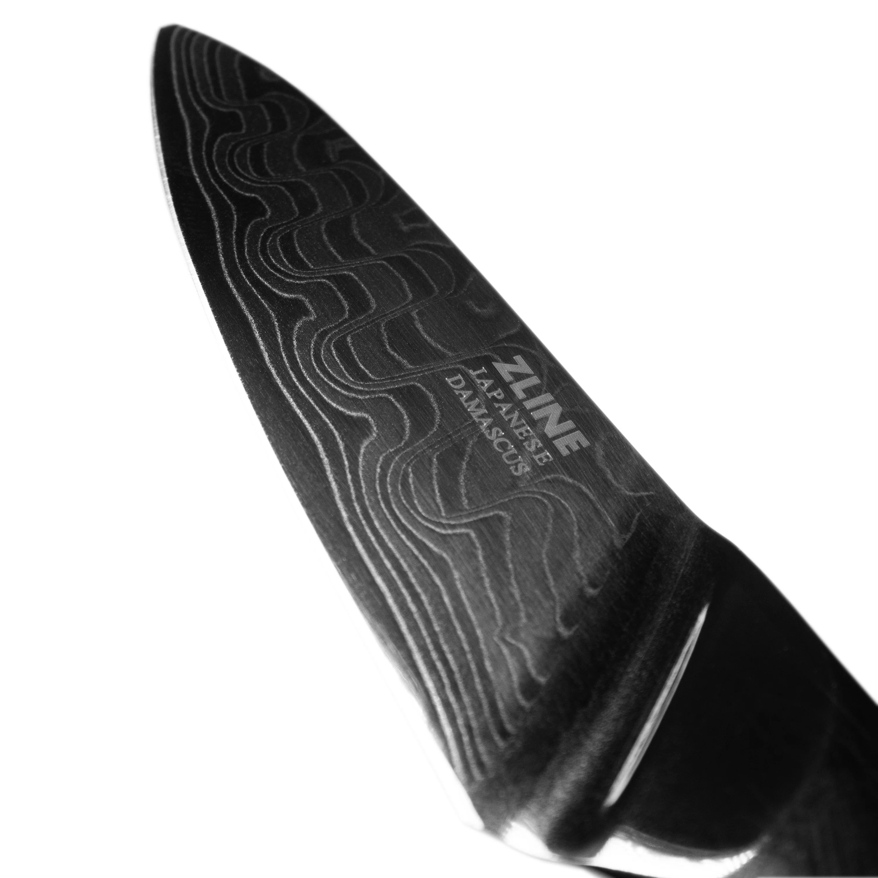 ZLINE 3-Piece Professional Damascus Steel Kitchen Knife Set - Image 5