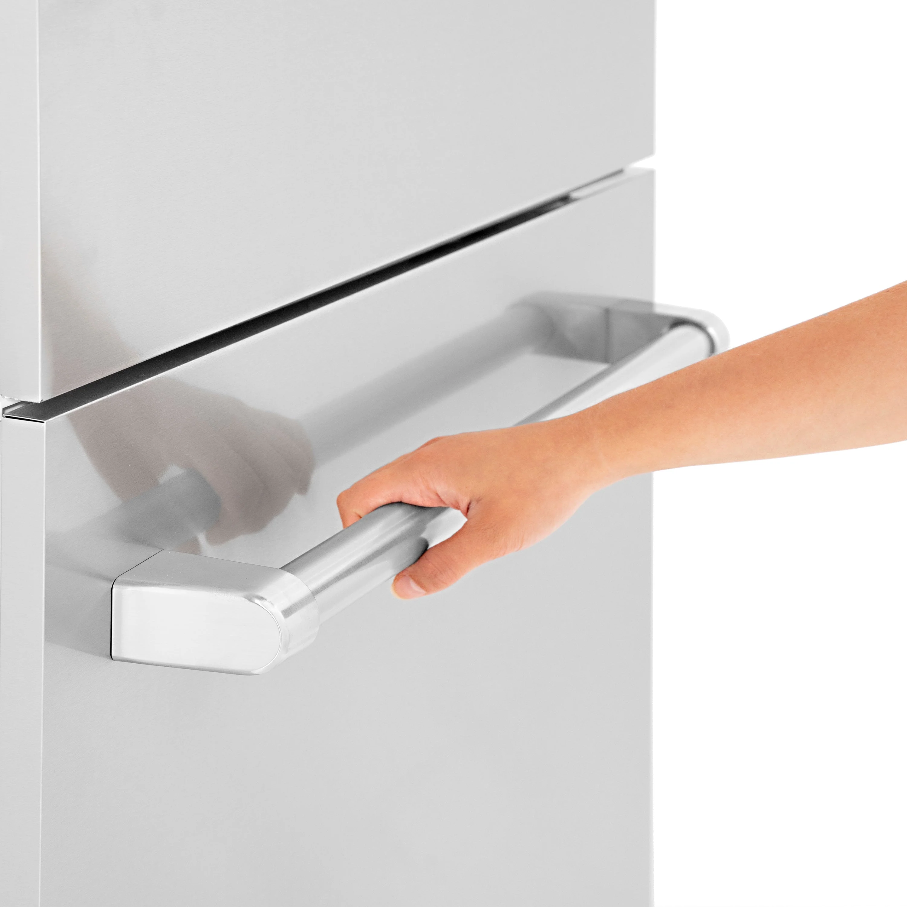 ZLINE 30" Refrigerator Panels in Stainless Steel for a 30" Buit-in Refrigerator (RPBIV-304-30) - Image 3