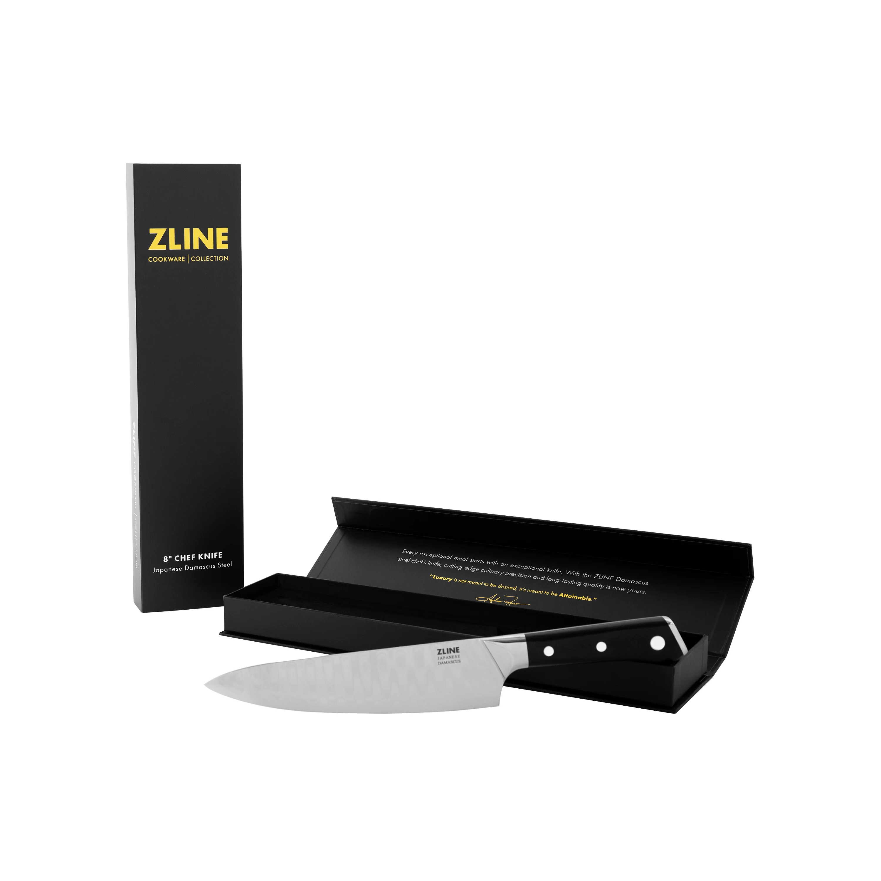 ZLINE 8” Professional Damascus Steel Chef’s Knife - Image 2