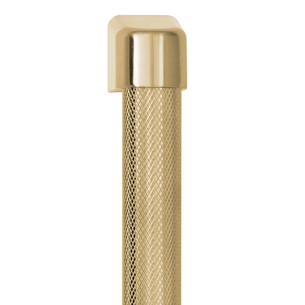 ZLINE Autograph Edition 36 in. Freestanding French Door Refrigerator Helix Handles (Set of 4) in Champagne Bronze (RFMHZ-36-K-CB) - Image 3