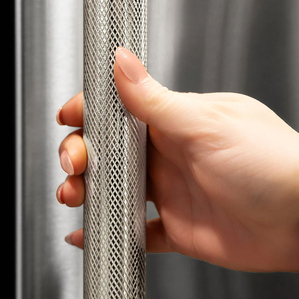 ZLINE Autograph Edition Column Refrigeration Helix Handle (Set of 1) in Polished Nickel (RCHZ-K-PN) - Image 2